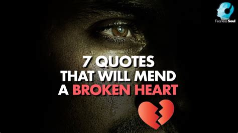 can you fix a broken heart